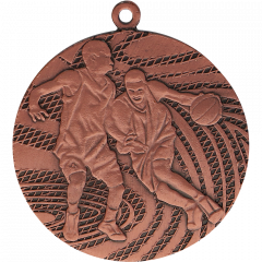 Medal brązowy- piłka koszykowa - medal stalowy