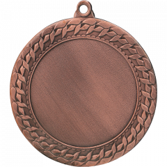 Medal brązowy ogólny z miejscem na emblemat 50 mm - medal stalowy