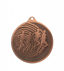 Medal brązowy- Bieganie - medal stalowy