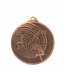 Medal brązowy- Lekkoatletyka - medal stalowy