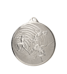 Medal srebrny- Lekkoatletyka - medal stalowy