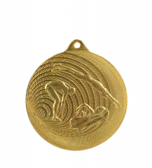 Medal złoty - PŁYWANIE - medal stalowy