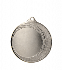 Medal srebrny ogólny z miejscem na emblemat 50 mm - medal stalowy