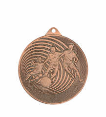 Medal brązowy- piłka nożna - medal stalowy