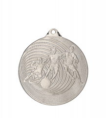 Medal srebrny - piłka nożna - medal stalowy
