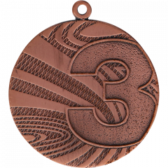 Medal stalowy brązowy trzecie miejsce