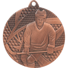 Medal brązowy- hokej - medal stalowy