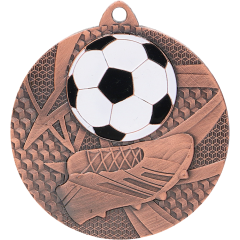 Medal brązowy- piłka nożna - medal stalowy