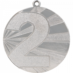 Medal stalowy srebrny drugie miejsce
