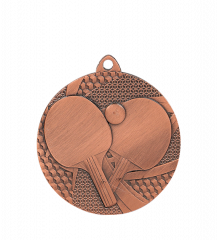 Medal brązowy- tenis stołowy - medal stalowy