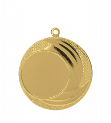 Medal złoty ogólny z miejscem na emblemat 25 mm stalowy