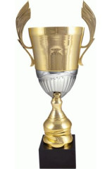 Puchar metalowy złoto-srebrny GRETA