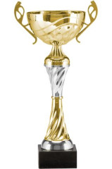 Puchar metalowy złoto-srebrny MALIK T-M