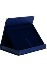 Etui z tworzywa sztucznego poziome w kolorze niebieskim - na deskę 250x200