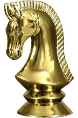 Figurka plastikowa szachy - głowa konia - F2260/G