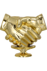 Figurka plastikowa złota - ręce