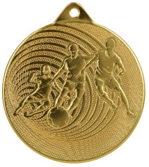 Medal   stalowy grawerowany laserem- RMI